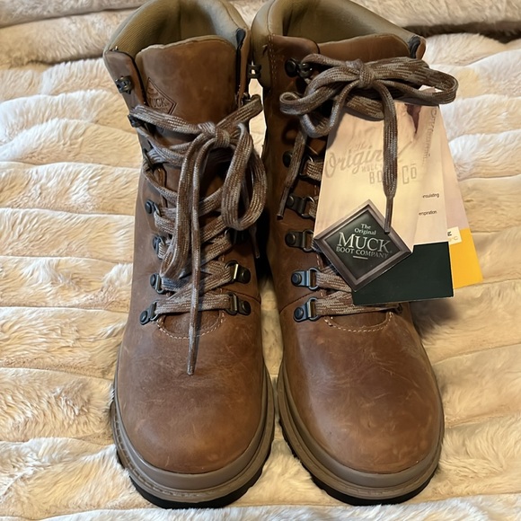 Brand New Muck Boot Co Women’s Liberty Alpine Lace-up Boots. US Size 7.5 - Picture 2 of 13